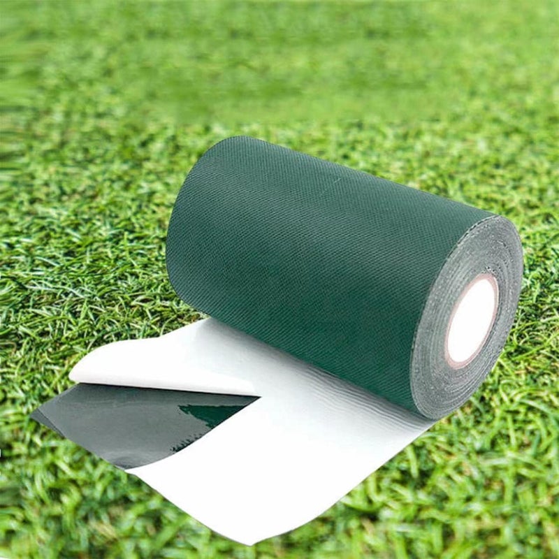 ARRYNTHEON Turf Tape Artificial Grass Tape Self Adhesive Turf Seam Tape for Artificial Turf, Tape for Connecting Turf, Lawn, Fake Grass Carpet (6" x 33') - Image 1